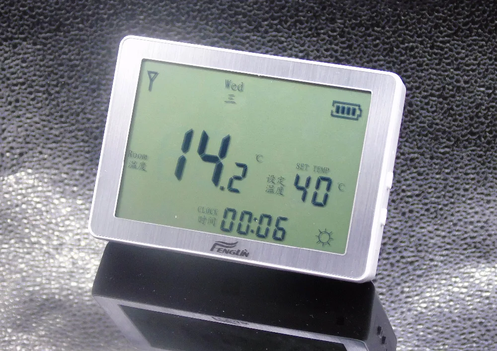 

gas boiler programmable wire thermostat for battery powered (HS-B709BP)