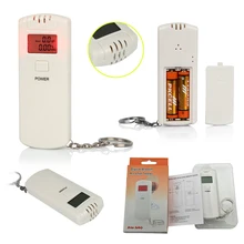 5 шт./ мини алкогольный алкотестер тестер алкоголя и ЖК-цифровой анализатор один белый