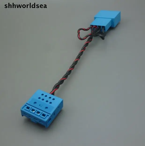 Shhworldsea 1 шт. для BMW всех серий sub НЧ адаптер кабеля бас гудок штекер преобразования
