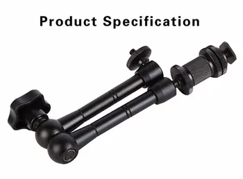 

11 inch Adjustable Friction Articulating Aluminum Magic Arm For DSLR LCD Monitor LED Light Camera Accessories