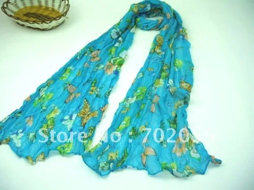 Дизайн "Бабочка" шарф шаль на шею шарф 20 шт./лот 160*50 см#2127