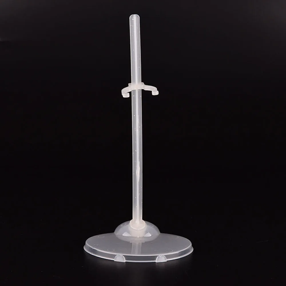 

1Pcs Transparent Clear Color Dolls Toy Stand Support for Baby Dolls Girls Prop Up Mannequin Model Display Holder Kids Toys