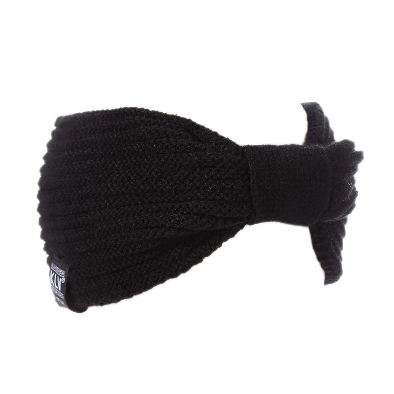 Winter Women Ponytail Baggy Beanie Hat Ladies Wool Knitted Warm Cap Casual Female Stretch Cable Messy Bun Stripe Hats CP0315  (5)
