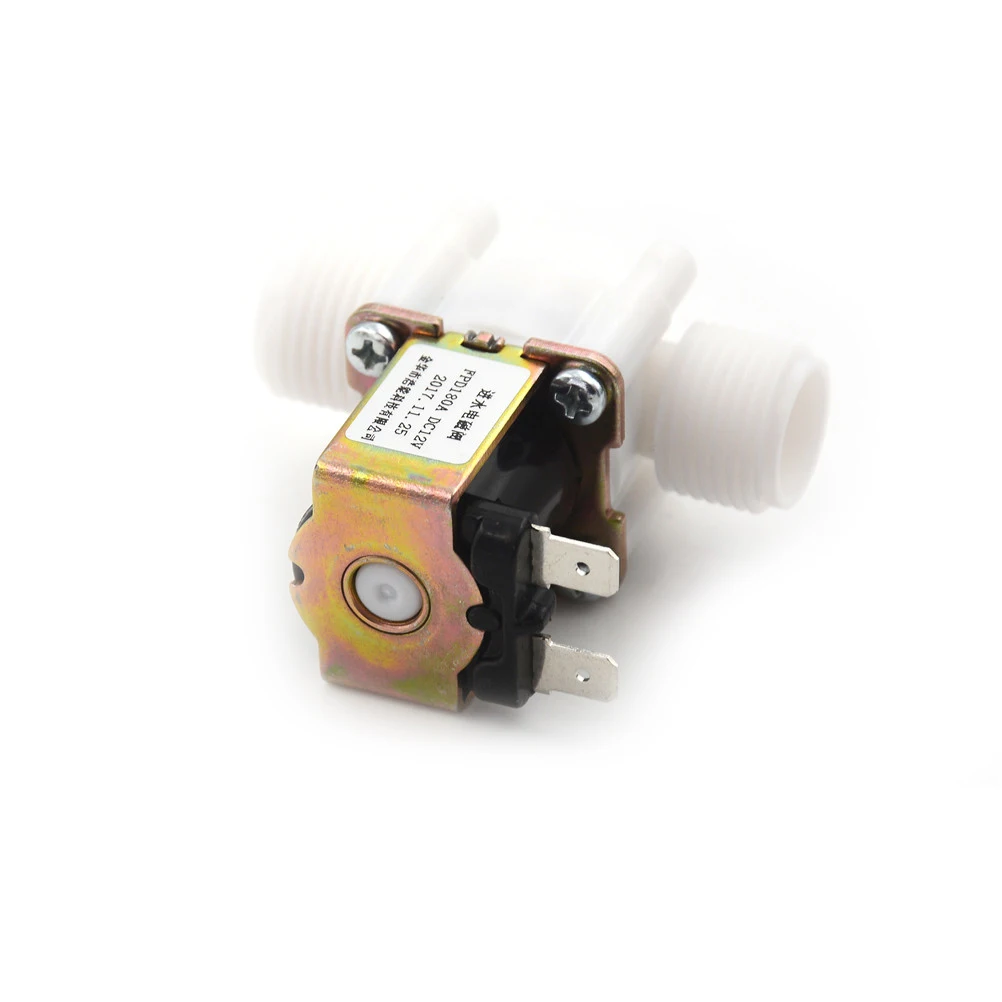 1 шт. 12В Соленоидный клапан Магнитный DC N/C Вода Воздух Впускной поток 1/2 &quotDC 12V