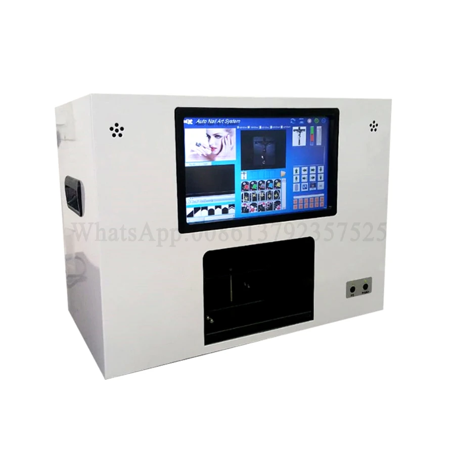  hand and artificial nails printing machine with touch screen and computer inside 2020 new updated