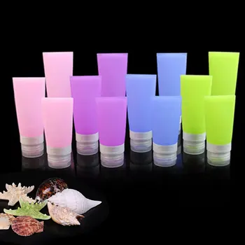 

38ML/60ML/80ML Empty Tubes Cream Refillable Bottle Lotion Containers Bottle Portable Travel Tubes Squeeze Cosmetic Containers