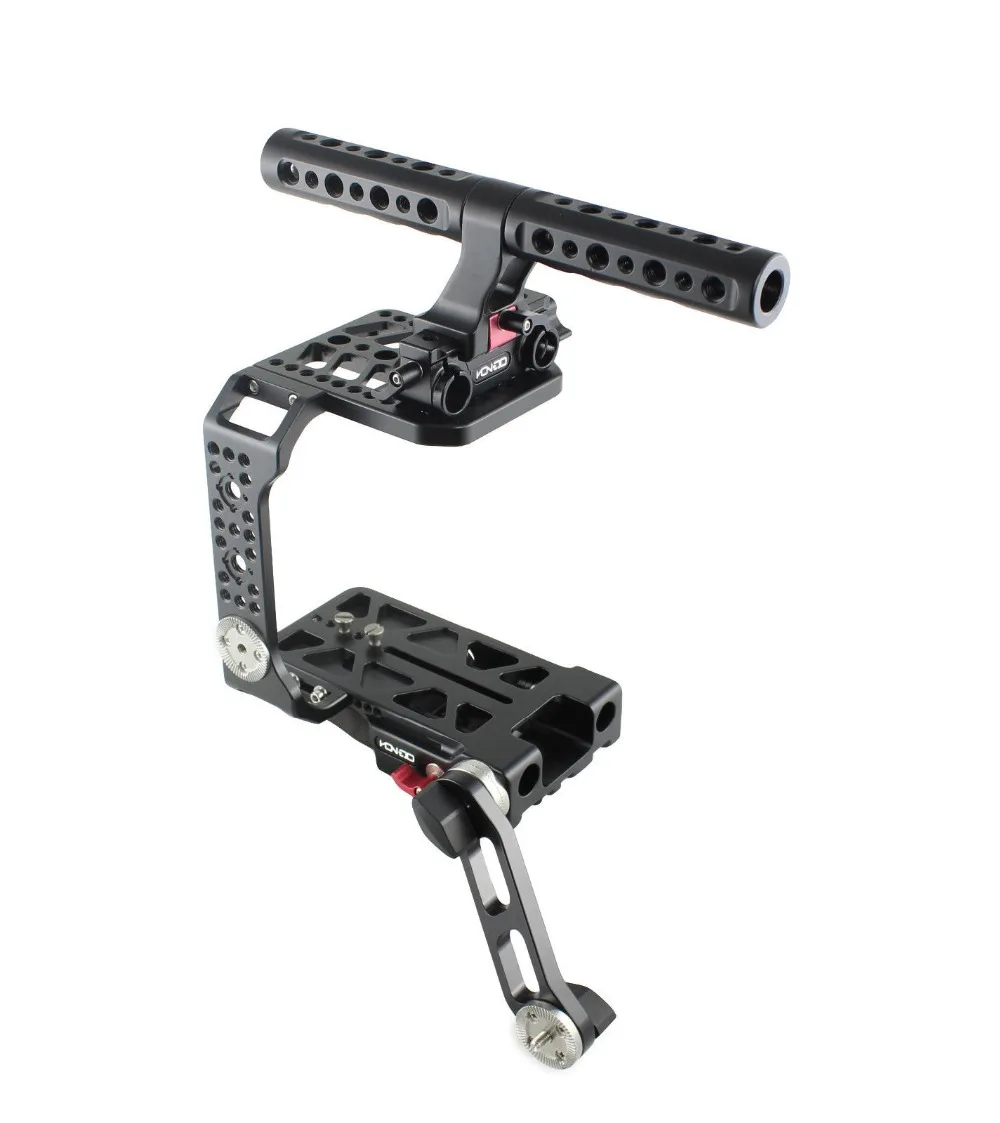 BlackMagic URSA Mini Camera Rig Kit Cage Baseplate Top handle DSLR RIG