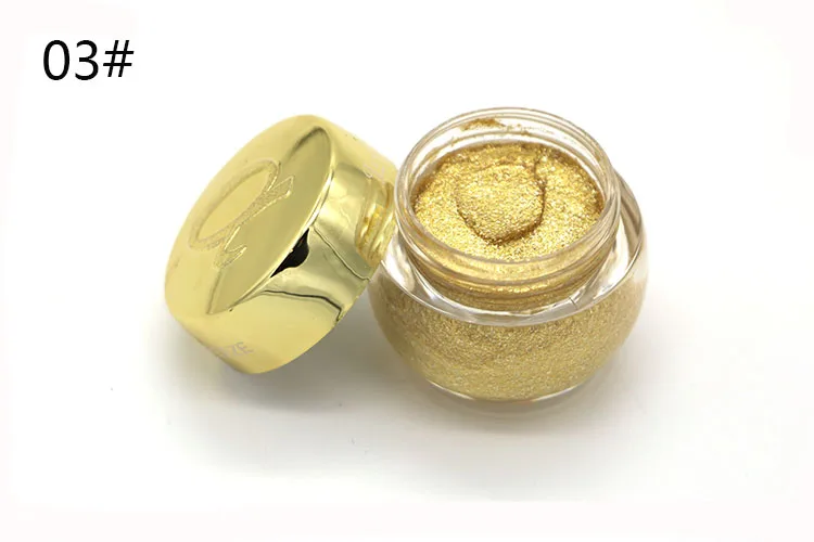 Love Alpha Single Color Eye Shadow Gel Eyes Makeup Glitter Nude Eyeshadow 16 Color EyeShadow Palette Shining Bright Brand Makeup (6)
