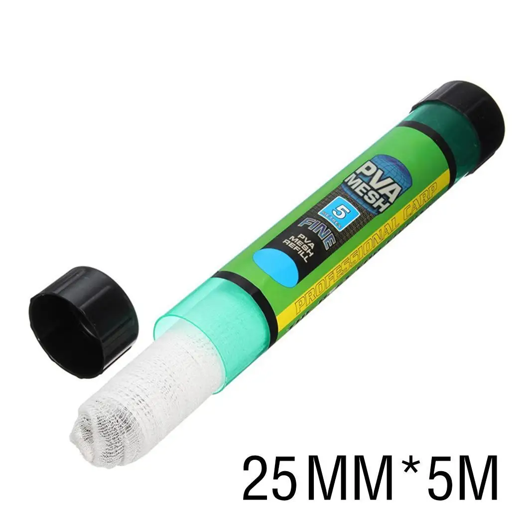 Водорастворимое Сетчатое устройство для наживки PVA рыболовные сетки в качестве