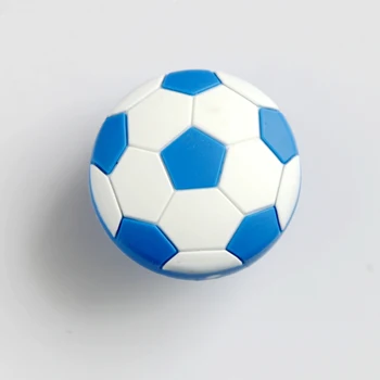 

6PCS 40mm Single Hole Football Shape Knob Dresser Drawer Handles Cabinet Door Wardrobe Knobs Kid Room Furniture Pulls