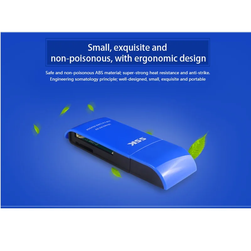 SSK USB 3 0 2 in 1 Card Reader High Speed USB 3 0 SD Micro 5