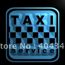 LB976-такси Услуги кабины Дисплей приманка светодиодный неоновый светильник знак
