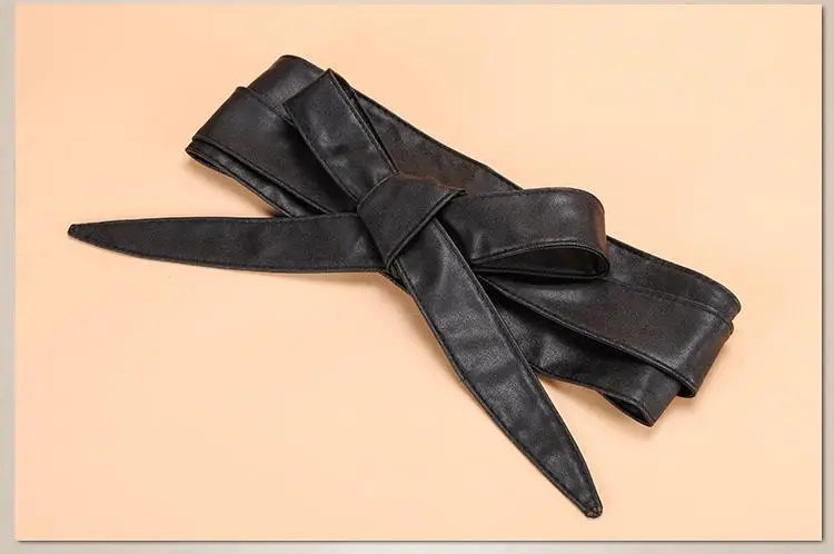 Высокое качество Новый джокер широкий пояс для женщин длинный милый галстук ремень Женская мода украшение украшенная юбка талия