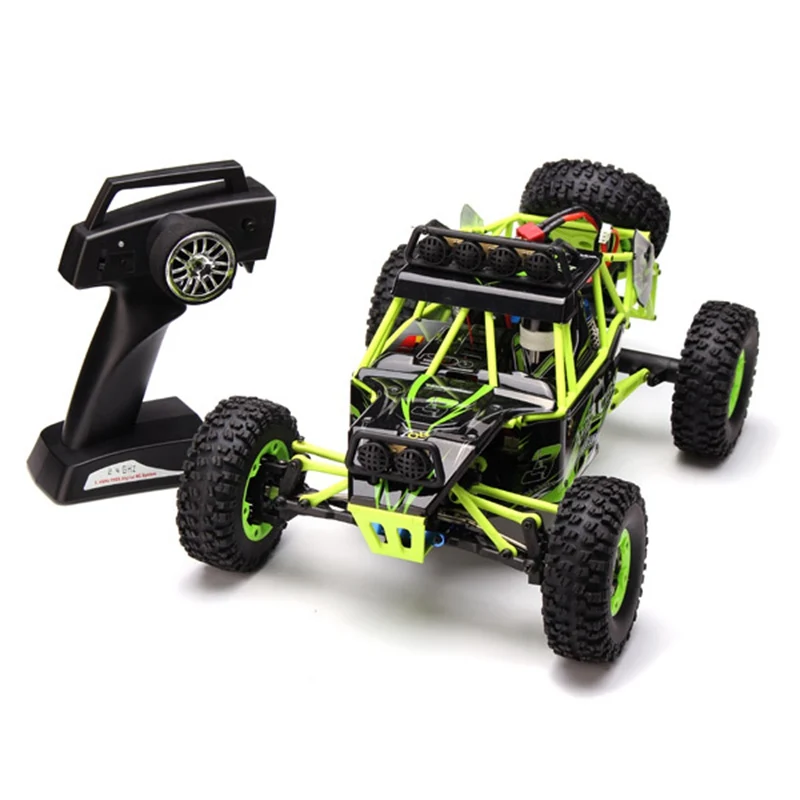 Высокое качество WLtoys 12428 2,4G 1/12 4WD гусеничный Радиоуправляемый автомобиль с светодиодный светильник RTR