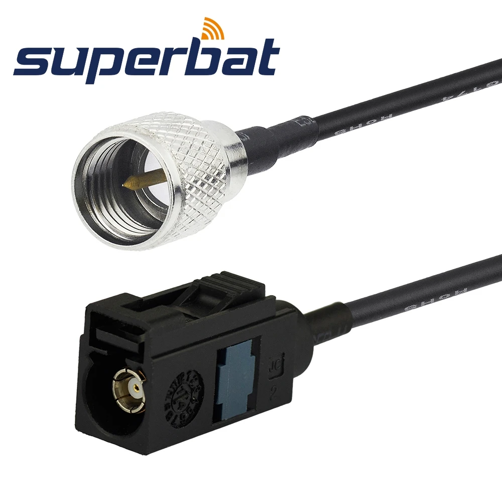 Коаксиальный кабель Superbat Fakra с разъемом а для Mini-UHF Для CB радио - Цена: 510,63 руб.