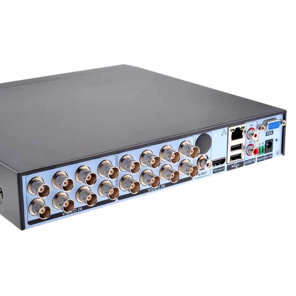 16 каналов AHD 1080N DVR Поддержка 16* 1080N; 8*1080 P; 4* 3M; 4*5 м ip-камера 16CH Видео Рекордер DVR Hybird NVR с 1 Sata HDD