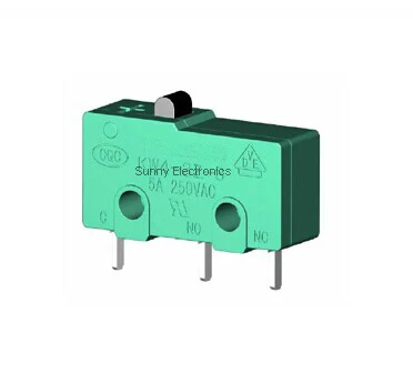 

10pcs Limit Switch Miniature Basic 15A Snap Action Plunger Micro Switch