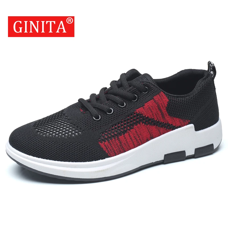 GINITA Fashion Sneakers Man Outdoor Casual Shoes Men Air Mesh Breathable Anti-Slip Male Business |
