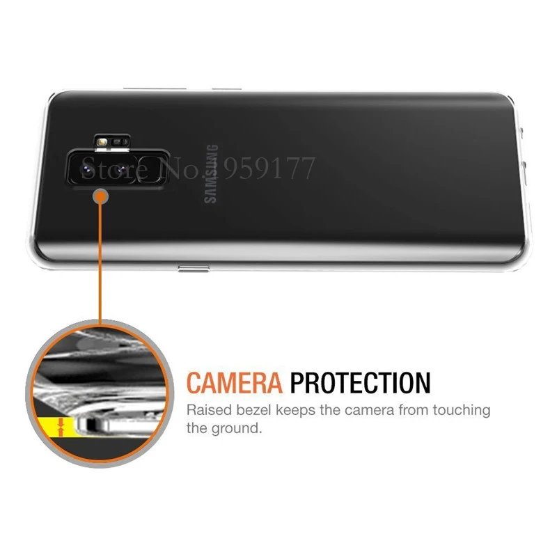 Soft Transparent Case For Samsung Galaxy S9 Case Cover Silicone Back Cover Phone Case For Samsung Galaxy S9 Plus S 9 G960F G965F (1)