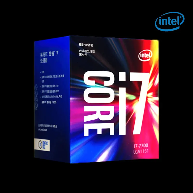 Intel/Intel I7 7700 четырехъядерный процессор в штучной упаковке LGA1151 совместимый B250 Z270