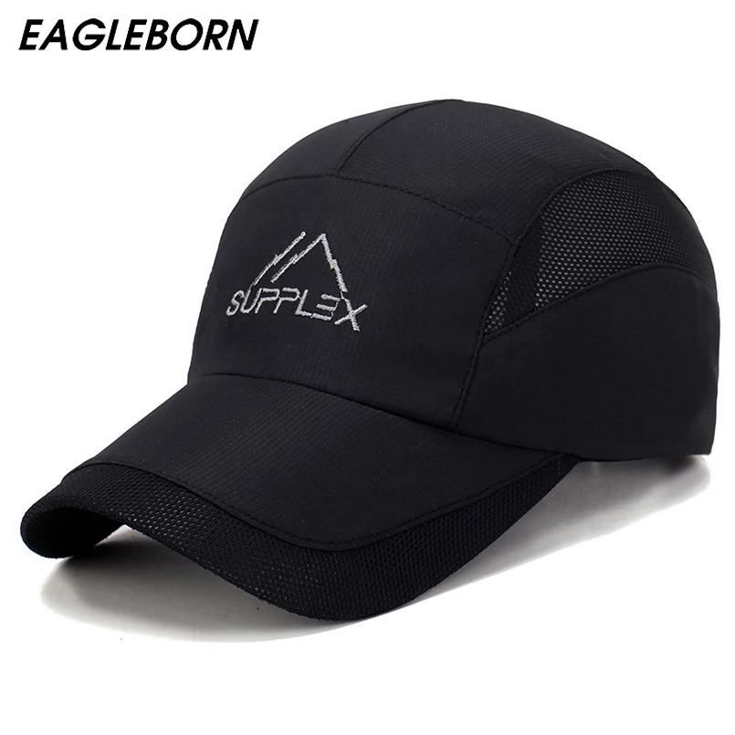 [EAGLEBORN] спортивная летняя бейсболка Мужская женская шляпа бренда Gorra Hombre Snapback уличная Кепка водителя грузовика