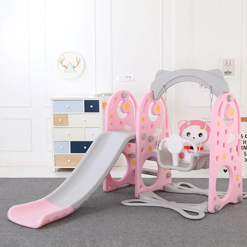 1-8 years old children slide slide swing indoor home baby small combination suit three-in-one slide toy
