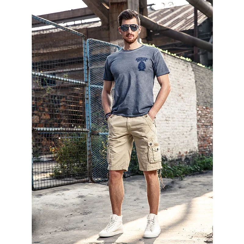 Cargo shorts outfit men