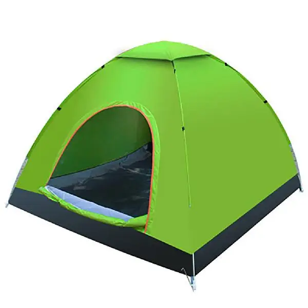 

Mounchain Quick opening tent Outdoor 3-4 people full automatic multiplayer camping tent set Outdoor automatic tent Green