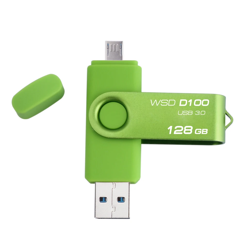 WANSENDA USB 3.0 Metal Rotatable OTG USB Flash Drive Pen Drive 8gb 16gb 32gb 64gb 128gb Smart Pendrive USB Stick Retail Package WANSENDA USB 3.0 Metal Rotatable OTG USB Flash Drive Pen Drive 8gb 16gb 32gb 64gb 128gb Smart Pendrive USB Stick Retail Package