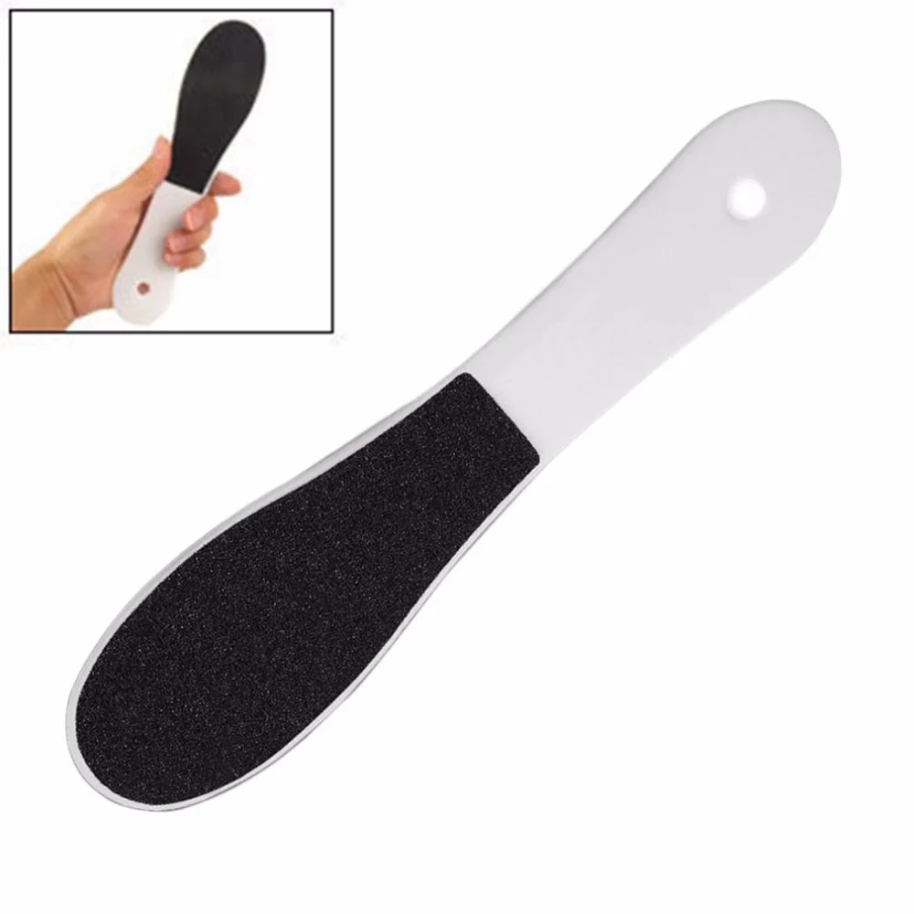 

Double-sided Pedicure Foot File Dead Skin Remover Plastic Handle Professional Foot Care Tool File Exfoliating Pedicure