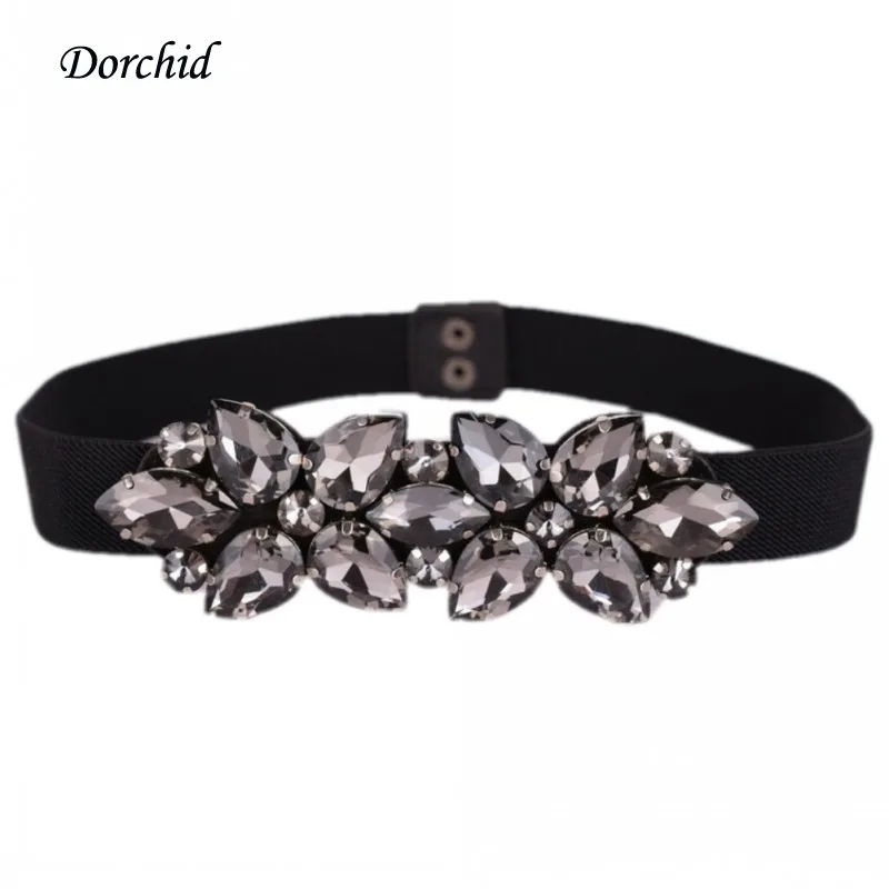 Dorchid 2016 Cummerbunds Belts for Evening Dresses Crystal Glass Bling