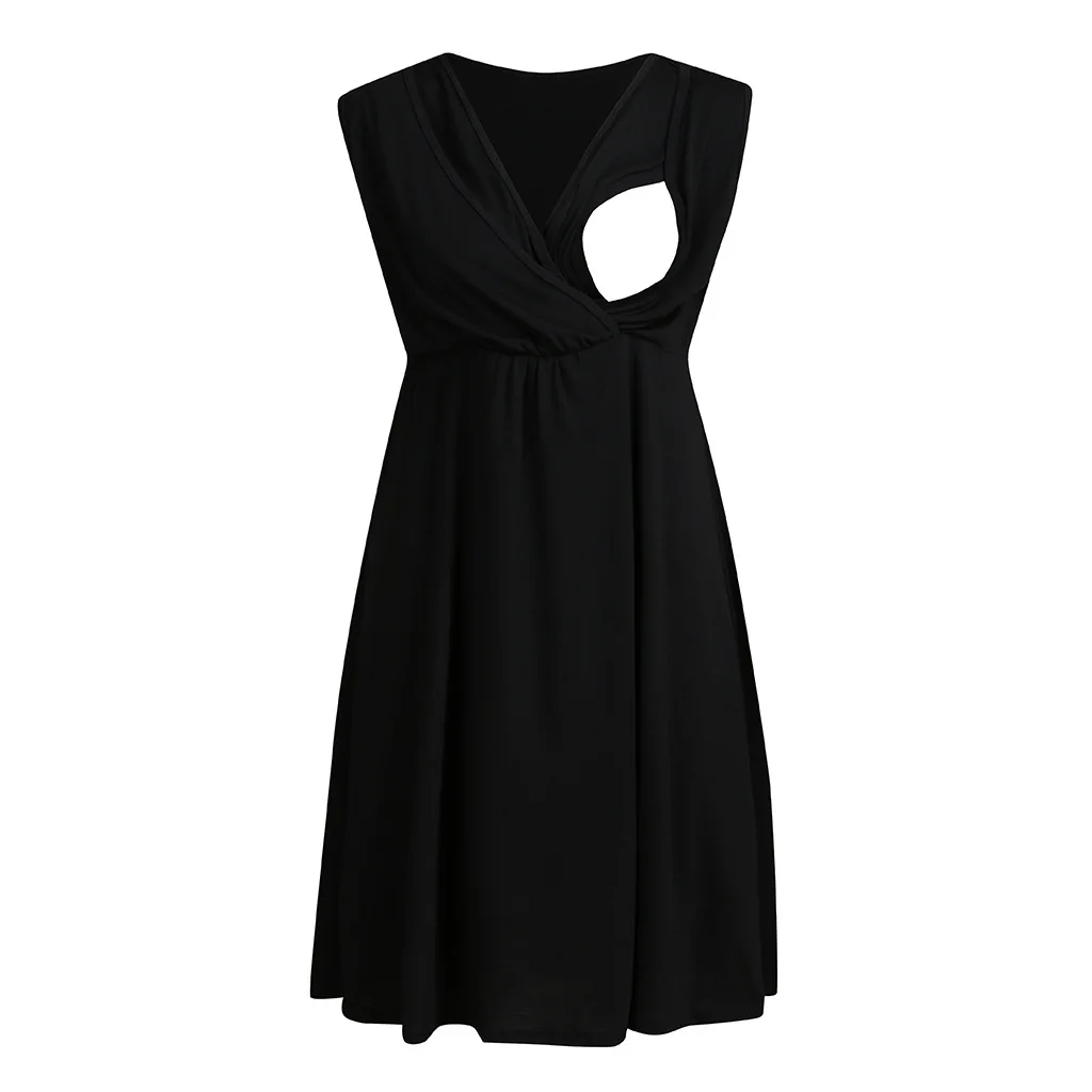 Maternity Dress Women Dresses Nursing Dress For Pregnant Women Top Pregnancy Women's Dress Clothing Mother Breastfeeding Dresses