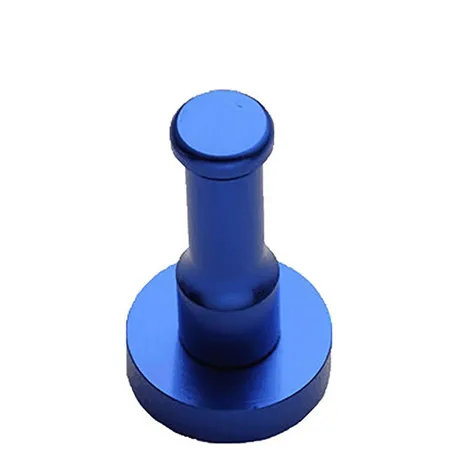 blue 3*5 см настенный Inbolt DIY вешалка для полотенец Настенный для хранения в ванной, на кухне крючок для одежды сумки держатель стойки металлический цвет - Цвет: blue