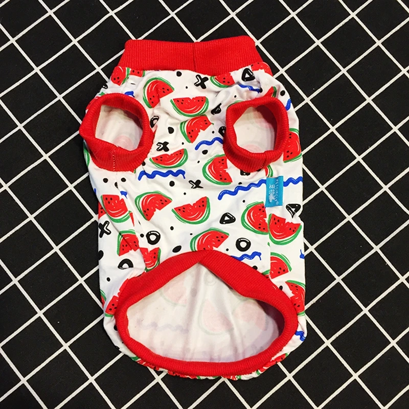 Большая рубашка для собак на заказ летняя одежда домашних животных Гавайские