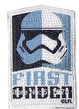 

STAR WARS 7 VII The Force Awakens FIRST ORDER TV Movie Series Uniform applique iron on patch For Shirt/Cap/Sweater