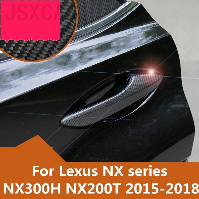 Наклейка на дверную ручку в форме автомобиля аксессуары для Lexus NX серии NX300H NX200T 2015