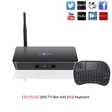 X92 font b TV b font font b Box b font Amlogic S912 Octa core Android