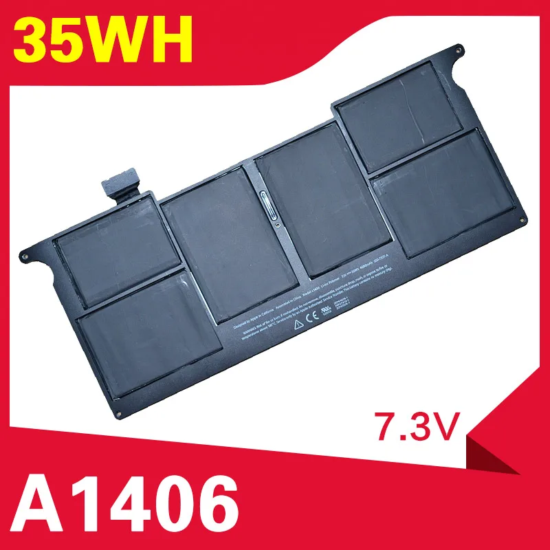 

ApexWay 7.3V 35Wh Laptop Battery For Apple A1406 MacBook Air 11" A1465 A1370 (2011 Production)