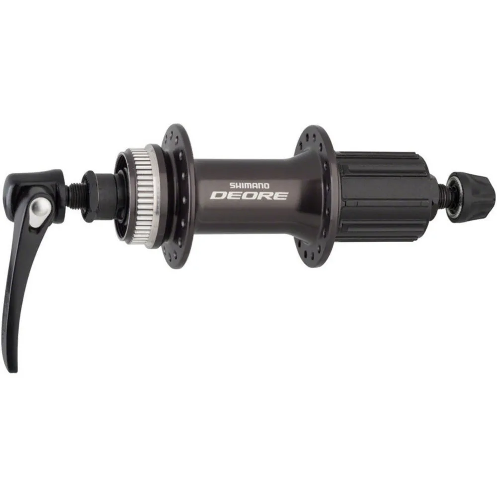 Оригинальный Shimano Deore велосипедный FH M6000 32h 10 скоростной Центральный замок Задний