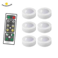 Беспроводной сенсорный датчик с регулируемой яркостью светодиодный светильник для кухонных шкафов светодиодный светильник шайба для закрытого гардероба Лестницы прихожей ночные лампы