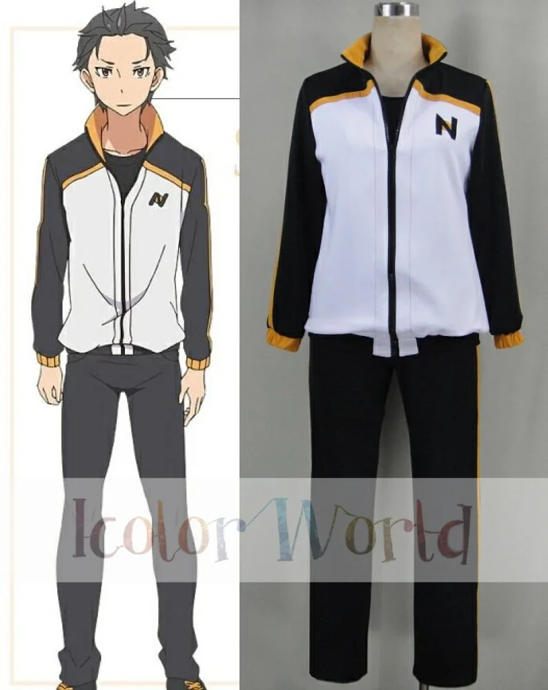 Re zero subaru cosplay Bukkake madness flash
