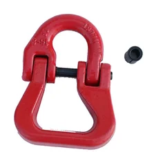 8 T G80 Специальное соединение Бабочка Разъем для подъемного ремня Специальная двойная Пряжка ДЛЯ КРЕПЕЖНАЯ лента