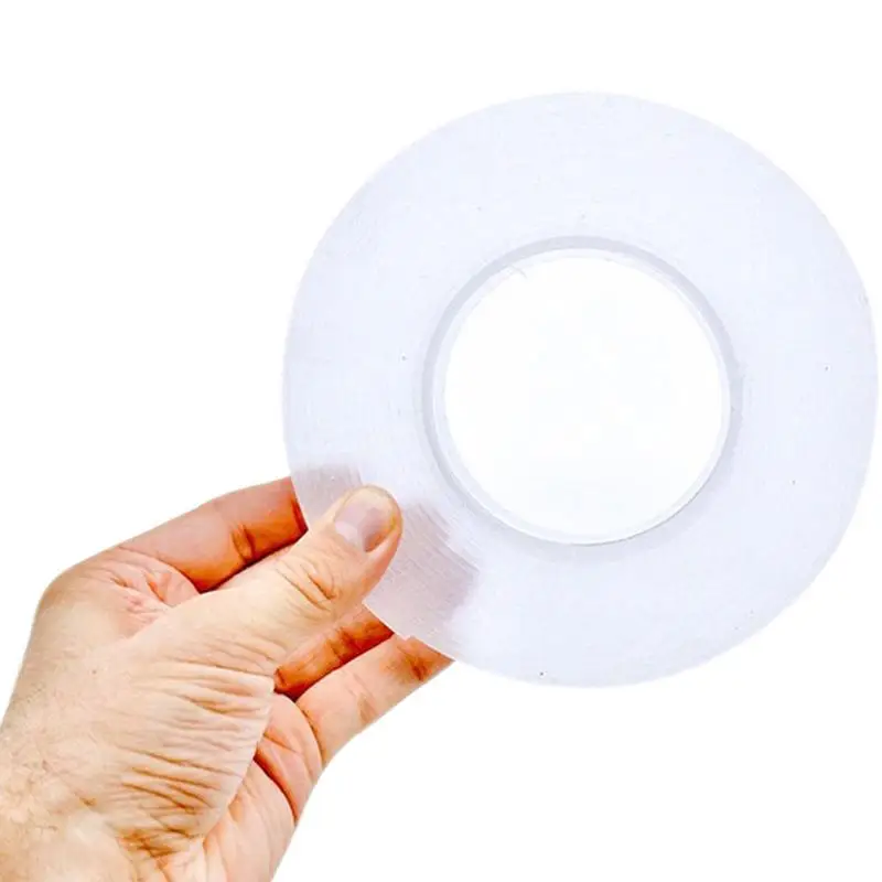 

1/3/5M Transparent Double Sided Tape Multifunctional Traceless Washable Adhesive Tape Nano Tapes