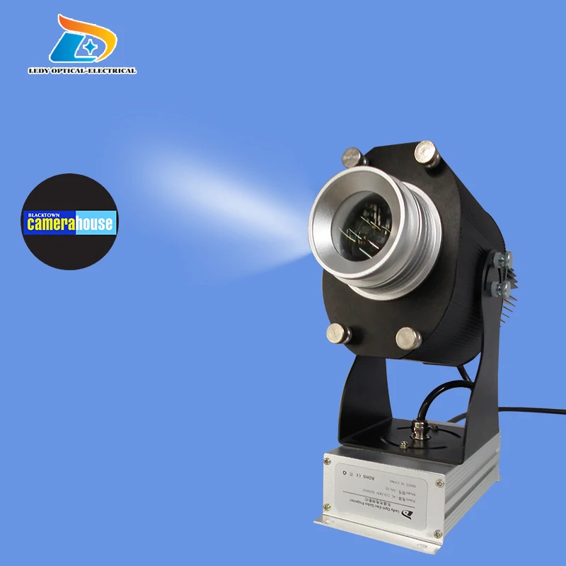 

Cheap Outdoor 20W LED Rotary Image Projector Advertising Customize Company Logo Business Sign Projector with 1 Three Colors Gobo