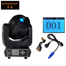 TP-L606D 90 Вт Led движущегося света TIPTOP Освещение сцены DMX 512 контроллер 90 Вт место перемещение с подсветкой экран управления мощность in/out