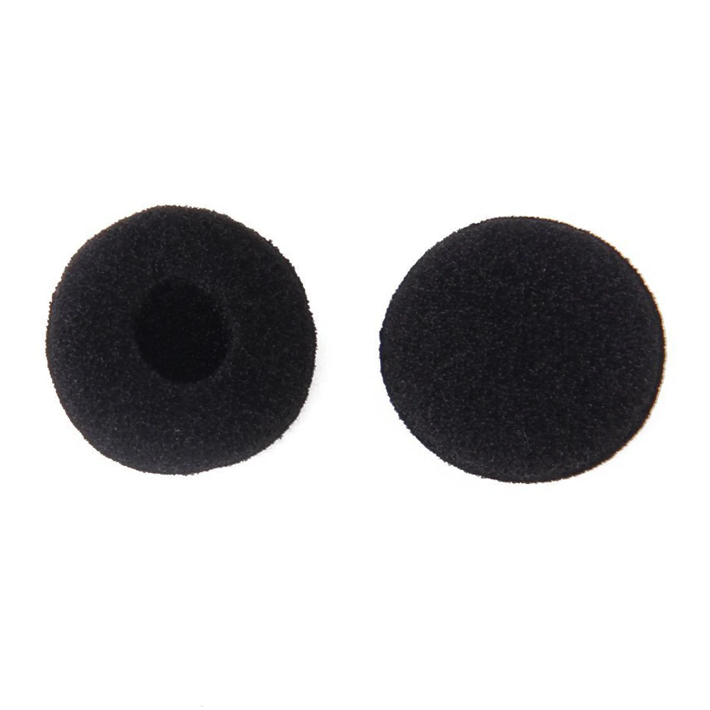 SCLS New Replacement Earphone in Soft Foam Sponge Bearing Headsets Covers Black