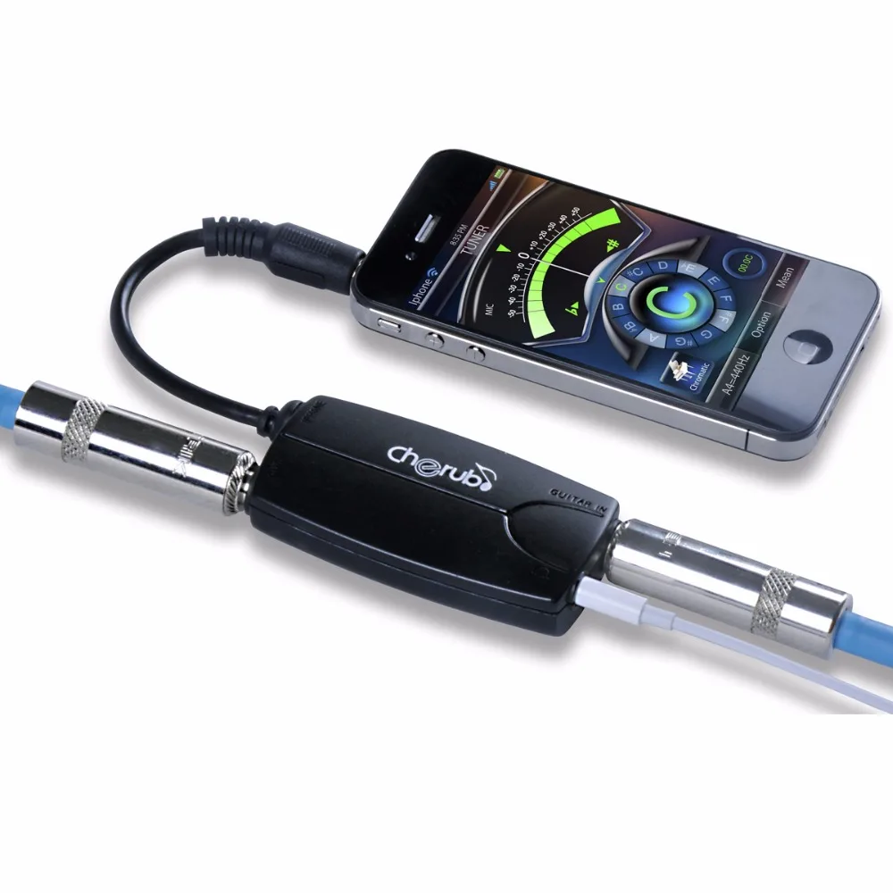 Cherub GB2i Guitar Bass tuner Interface Adapter Converter Link for