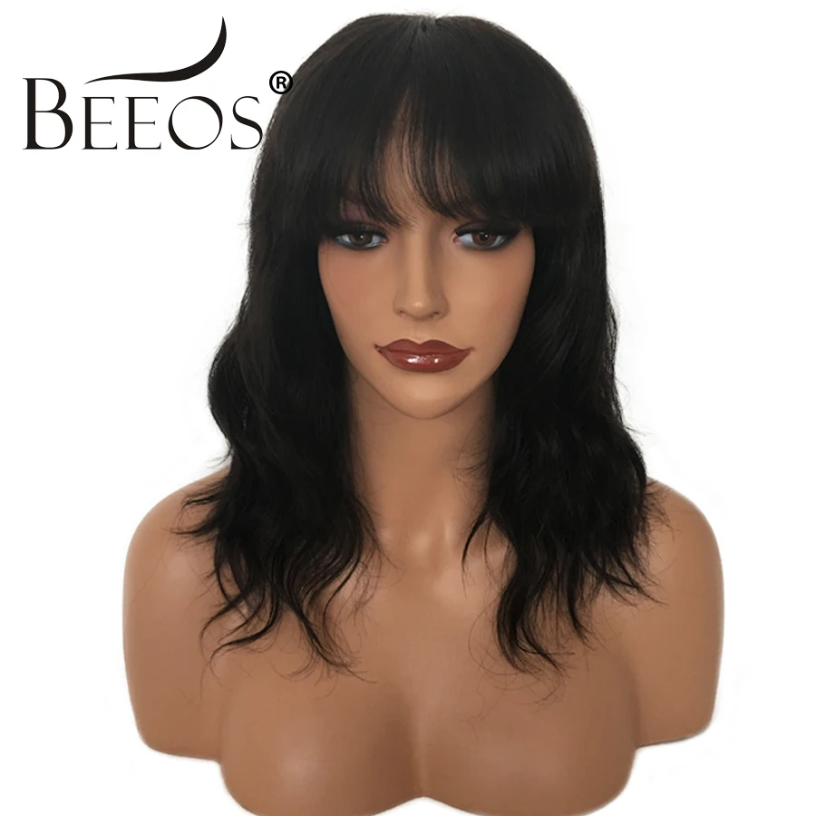 Short Curly Human Hair Wigs Brazilian Wig For Women Non Remy Hair Wig Golden