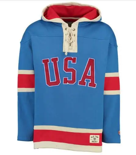 

1980 Miracle On Ice Team USA Hockey Hoodie Personality Customize Any Name Any Numeber Stitched Mens Sweater Ice Hockey Jersey