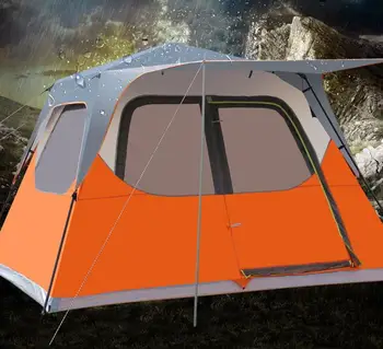 

4 5 6 Person Automatic Self-Driving Car Tent Family Hydraulic Party Hiking Tent Beach Relief Rain Proof Outdoor Camping Tent